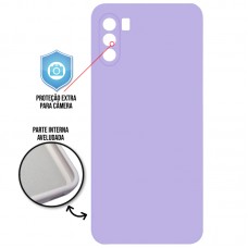 Capa para Motorola Moto G41 - Case Silicone Cover Protector Lilás